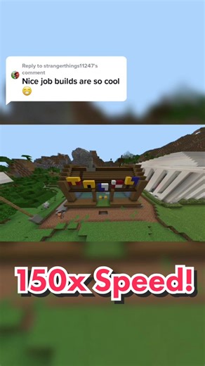 150x Speed Krusty Krab Build in Minecraft Timelapse