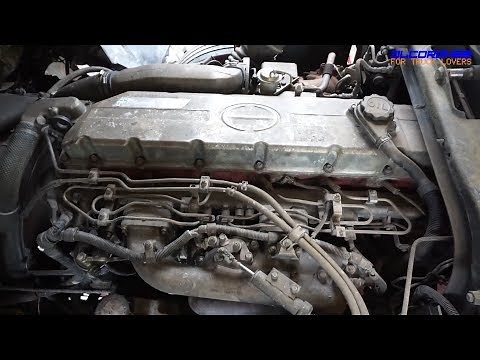 Hino K13C Engine View