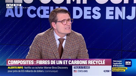 Composites : fibres de lin et carbone recyclé - 05/12