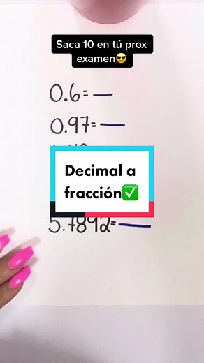 Convertir Decimal a Fracción: Aprende y Obtén un 10 en tu Próximo Examen