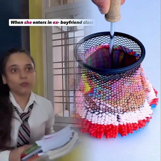 When she enters in ex- boyfriend class😅|#lovestory#dimplewali#funny#relatable#schooldays#breakup#gf