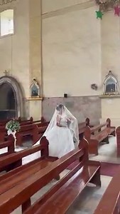 Bride While Walking in the aisles.. Crystal Bride of the Day December 16,2022 | Crystal Decade Weddings and Events