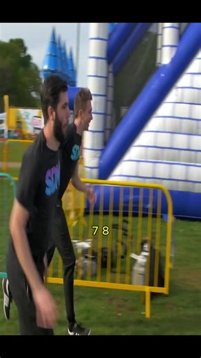 #INSANE INFLATABLE OBSTACLE COURSE!!!