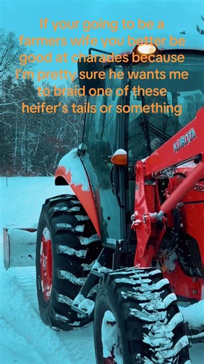 When the tractor’s loud and the wind’s howling, hand signals do the talking. It’s just another day on the farm. Swing by the farm store—no hand signals required inside 😉 as always—“know your farmer, know your food” | Johnson Farms