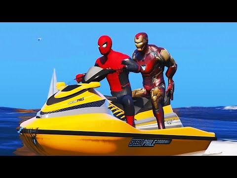 LES AVENGERS DURANT LEUR TEMPS LIBRE (GTA 5)