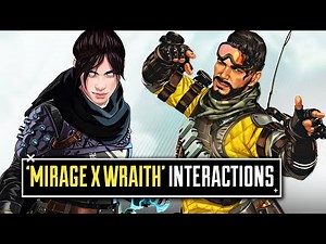 *NEW* MIRAGE and WRAITH Interaction Voicelines - Apex Legends Season 26