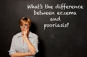 What’s the difference between eczema and psoriasis?