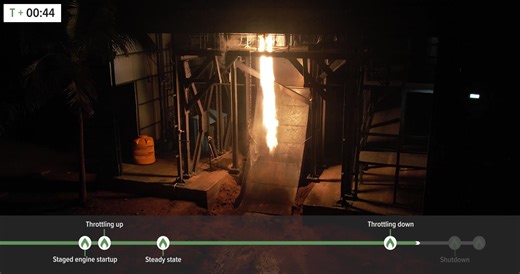 🇮🇳 Space Tech Startup "AgniKul Cosmos" shared this dual-engine firing video, where both of their in-house electric motor–driven, pump-fed, single-piece engines reached thermal steady state and demonstrated uniform system performance over 49 seconds. The advance electric motor-driven, pump-fed 3D printed rocket engines in India through their homegrown technologies with ISRO & IN-SPACe support. All the four pumps used in this firing are special because - 🛑 They are driven by fully independent e