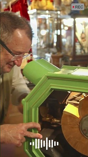 This is the world's first movie projector.