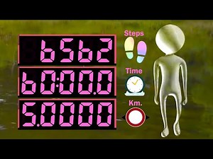 BCG 1 Hour Stopwatch (6,562 Steps with 5 km. Waliking) Remix Mario Party 4 The Long Road Up