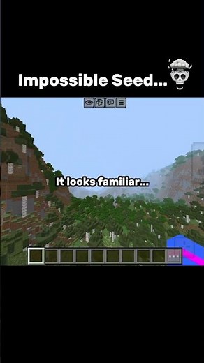 Minecraft Loading Screen Seed 😍😍 #shorts #minecraft