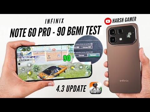 Infinix Note 60 Pro Unboxing & BGMI Test, Heating and Battery Test - Best Under ₹30,000? 🤔