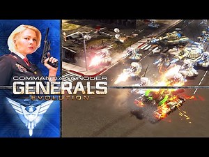 Command and Conquer Generals Evolution 2021 | General Alexandre vs China