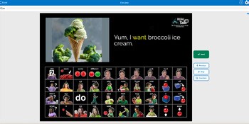 AAC Talking Core Board - Making Comments (Boom Card)