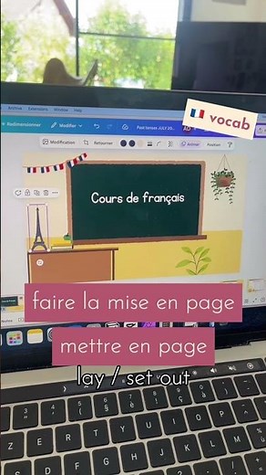 Working on your laptop in French? 🇫🇷 Here are the essential verbs!