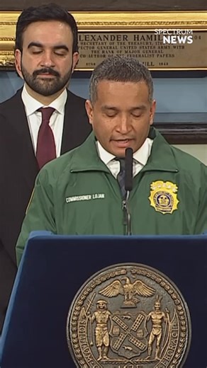 At a press conference Monday morning, Acting Department of Sanitation Commissioner Javier Lojan outlined the next steps the city is taking in its snow removal process. | Spectrum News NY1