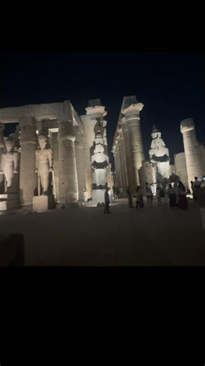 Luxor Temple at Night 🇪🇬✨ | Ancient Egypt Comes Alive