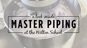 Learn to decorate like a pro at the the Wilton School! In this comprehensive course, you'll learn all the piping essentials from our cake decorating experts! Sign up for our next Master Piping class here: http://bit.ly/2q2W7yU | The Wilton Sweet Studio