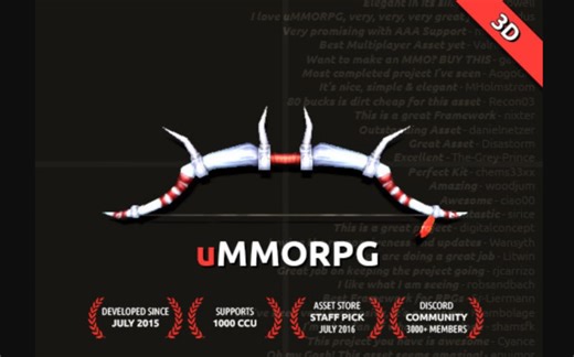 【Unity分享】uMMORPG