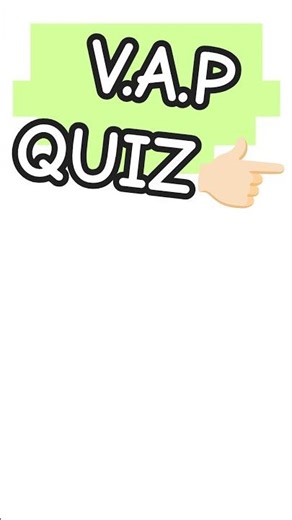 V.A.P Quiz #ventilator_associated_pneumonia