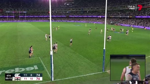 Jack Higgins sinks Carlton hearts with match-winning goal