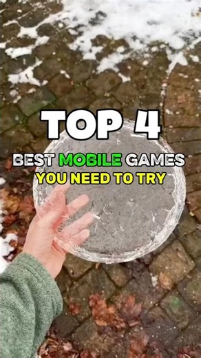 Top 4 Best Mobile Games You need to try 🫣