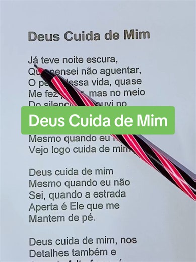 Deus cuida de mim mesmo quando eu não sei... #hino #louvores #louvor #gospel #adoracao
