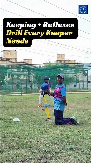 Wicket keeping + reflex drills every keeper must practice #cricket #wicketkeeping #crickettraining