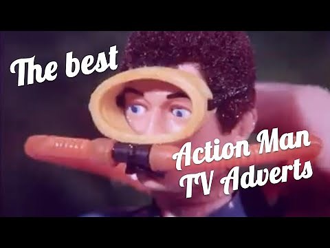 The best 70s/80s Action Man TV adverts compilation
