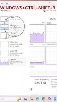 HOW TO RESET GRAPHIC CARD DRIVER(CTRL+SHIFT+WIN+B)