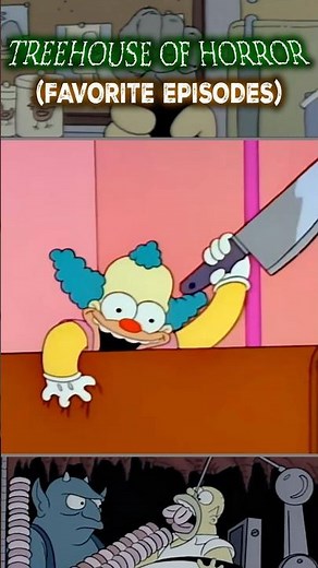 Favorite Simpsons Treehouse Of Horror Episodes (Part 1) #Shorts #TreeHouseOfHorror #TheSimpsons