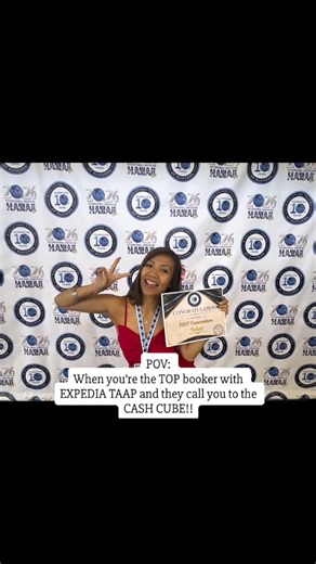 Top 98% booker Expedia TAAP out of 26k Agents #evolutiontravel #becomeatravelagent