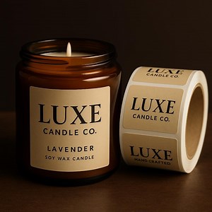 Custom Waterproof Product Labels: Matte or Gloss Stickers for Jars, Bottles - Etsy