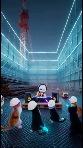 夜現場クラブASMR：白猫DJ×ダンスバトル（無言）