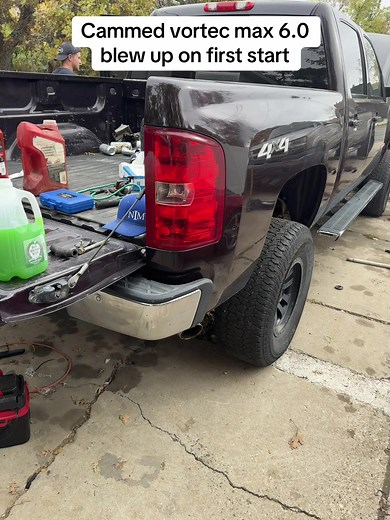 Explosive Start: Cammed Vortec Max 6.0 Failure