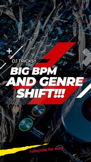 Big BPM jumps - Transition Between Genres #dj