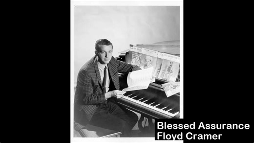 Blessed Assurance This is an audio recording by Floyd Cramer. Over the next 18 days, I’ll be sharing more gospel piano selections by Floyd Cramer so stay tuned. Floyd Cramer (1933–1997) was one of the most influential pianists in American music. A longtime Nashville studio musician, he played on countless recordings throughout the 1950s and 60s and became famous for his signature “slip-note” piano style — a smooth, sliding technique that gave his music a warm, emotional sound. Though widely know