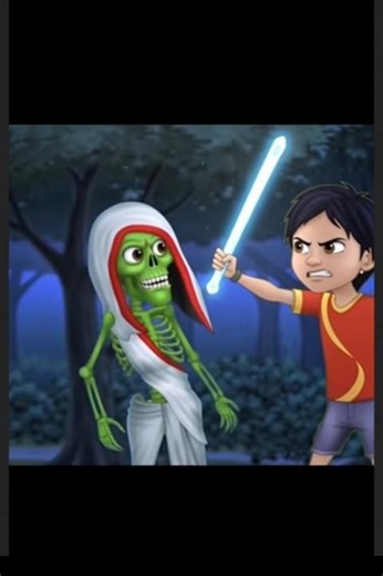 Shiva Cartoon – Horror AI Attack”#ShivaCartoon#AICartoon#HorrorShort