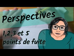 PERSPECTIVES 1,2,3 et 5 points de fuite explication et exemples #perspective #tuto #apprendredessin