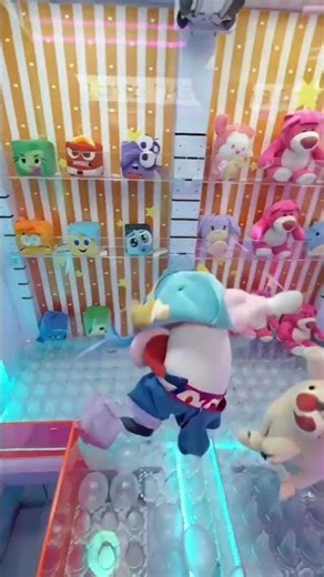 Disney Inside Out Claw Machine Plush Challenge!