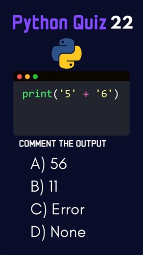 Python MCQ Test Your Brain 🧠 22 #tech #python