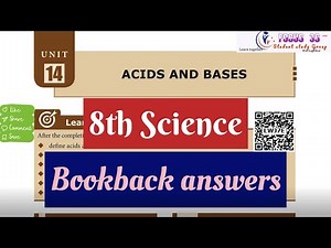 8th Science unit 14 Bookback answers | English medium