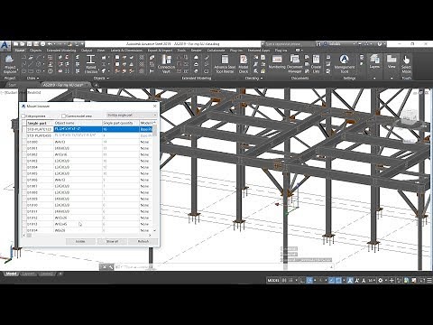 Advance Steel - Library of Standard Parts