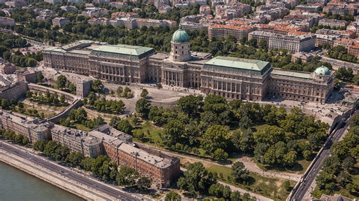 Buda Castle above the Danube