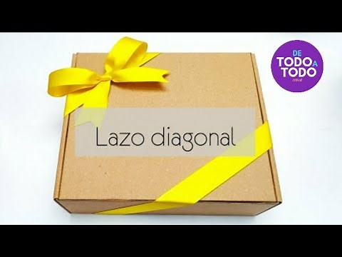 🎁 EASY Gift Wrapping Idea / How to WRAP a GIFT with a DIAGONAL ribbon, bow, or tape?