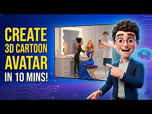 Create Your Own 3D Pixar Avatar in 10 Minutes (AI Avatar Tutorial)