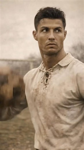 Step into 1980 ai revives iconic football moments by legendary football Player Cristiano Ronaldo 😍