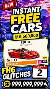 🔥NEW FH6 Glitch! How to Get 5 FREE Cars | Unlimited Credits Glitch | Super Wheelspin Farm July 2026