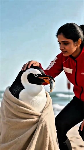 Lost Penguin: Sanjit & Anika Rescue Mission #inspirationalstory #penguin #chocolate