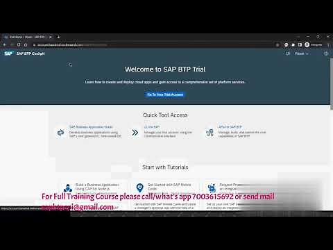 SAP BTP Integration Suit/ CPI Tenant Setup